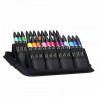 Set Pantoni Promarker Brush W&N da 24