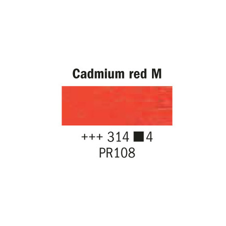 Rembrandt 40ml - Rosso Cadmio Medio (314)