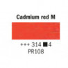 Rembrandt 40ml - Rosso Cadmio Medio (314)