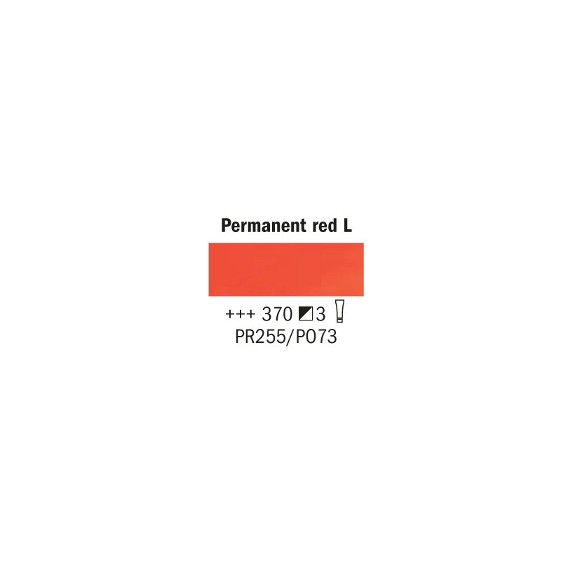 Rembrandt 40ml - Rosso Permanente Chiaro (370)