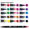 Tombow Dual Brush Pen da 12