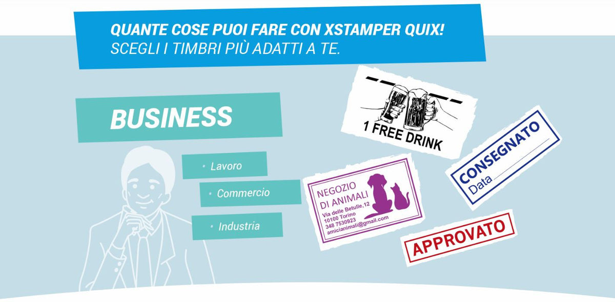 Timbri personalizzati