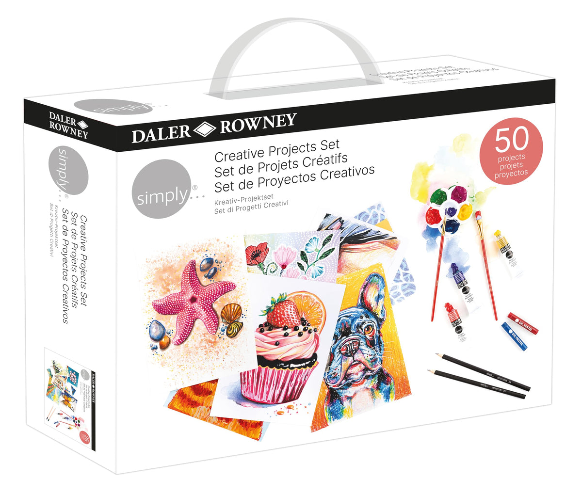 Daler-Rowney Simply – Creative Projects Set (Set di Progetti Creativi)