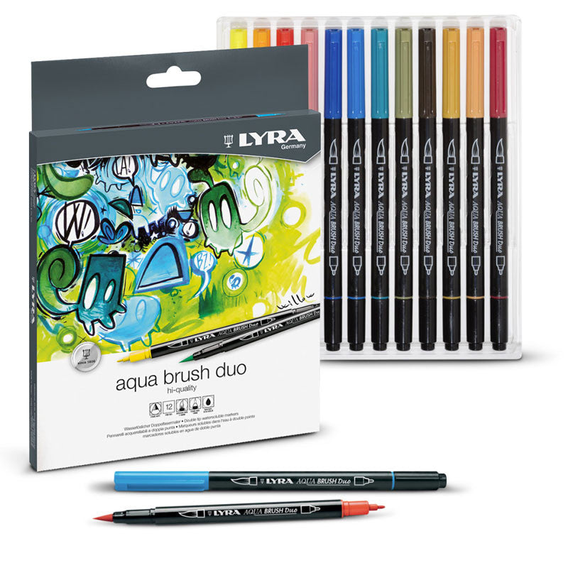 Lyra Aqua Brush Duo