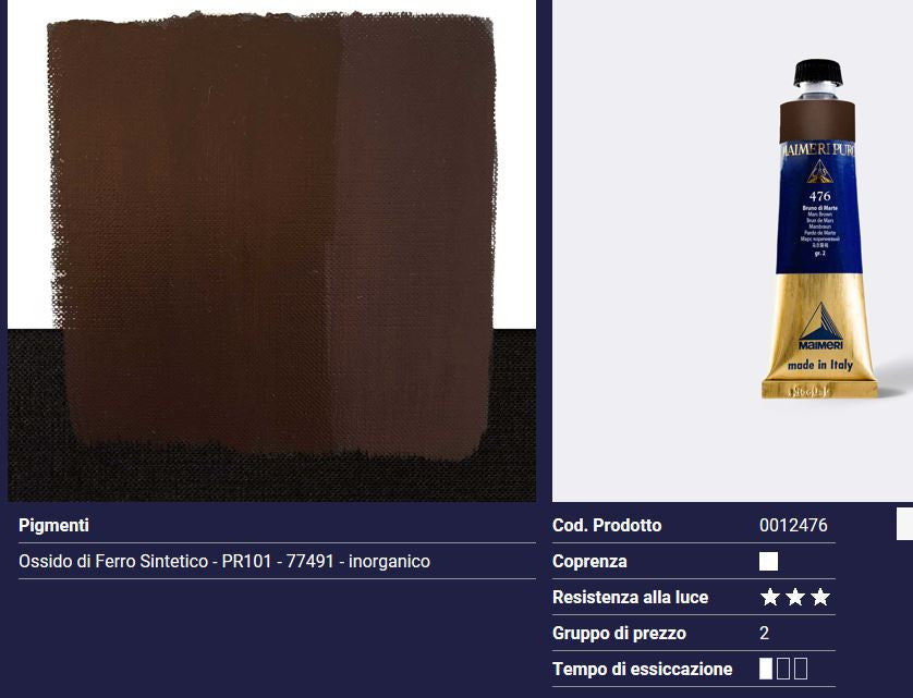 Maimeri Puro 40ml Bruno di Marte 476
