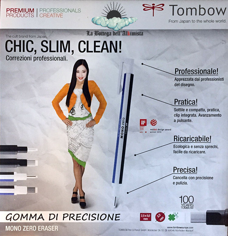 MONOZERO Gomma di Precisione Tombow