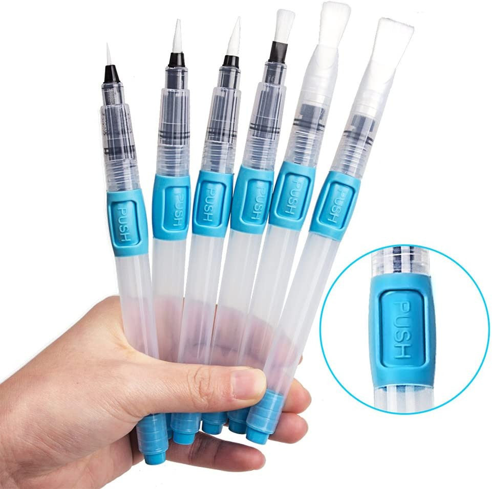 Pennelli con serbatoio Set 6pz