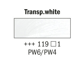 Rembrandt 40ml Bianco Trasparente 119