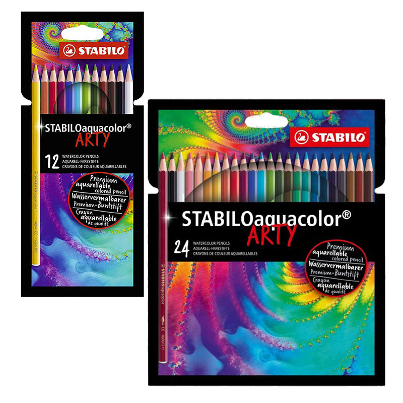 STABILO® aquacolor ARTY – Matite Colorate Acquerellabili Premium