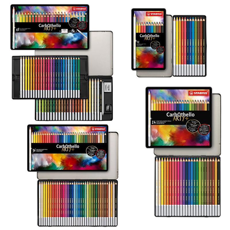 Stabilo CarbOthello – Matite Pastello Colorate (Scatola in Metallo)
