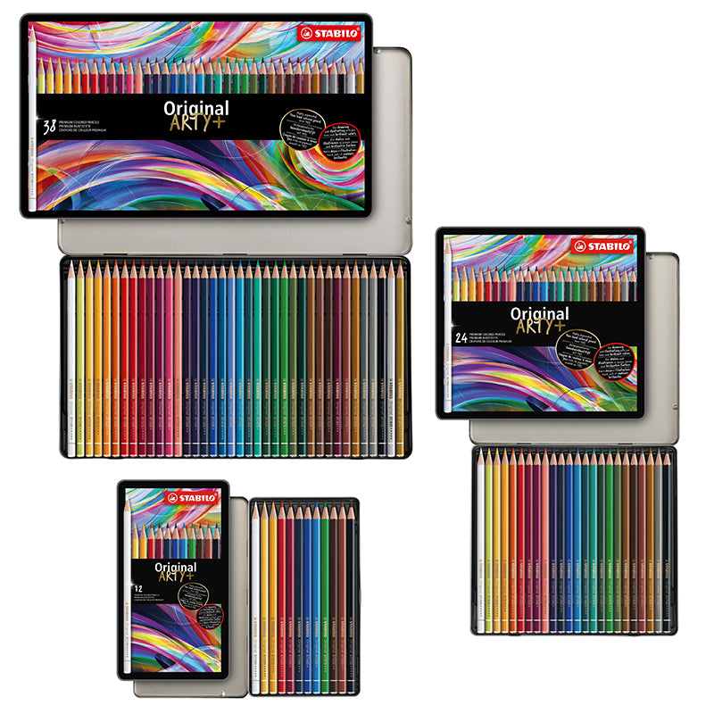 Stabilo Original – Matite Colorate di Precisione (Scatola in Metallo)
