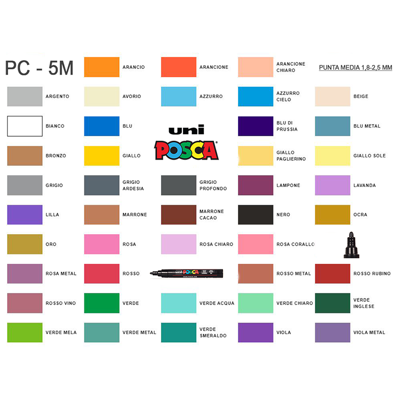 Marker Uni Posca PC-5M