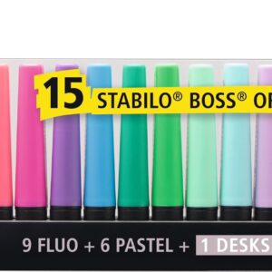 Stabilo Boss Deskset 15pz