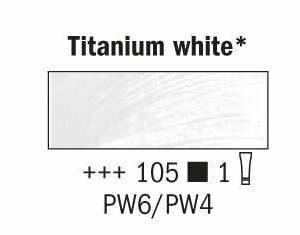 Rembrandt 150ml - Bianco Titanio (105)